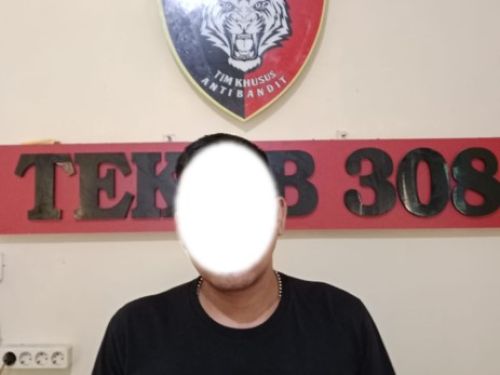 Tim Tekab 308 Presisi Polres Metro Polda Lampung Amankan Pelaku Penganiayaan di Jalan Jenderal Sudirman